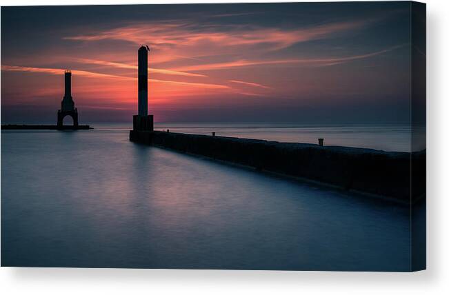 Port Washington Canvas Print featuring the photograph The Port by Josh Eral