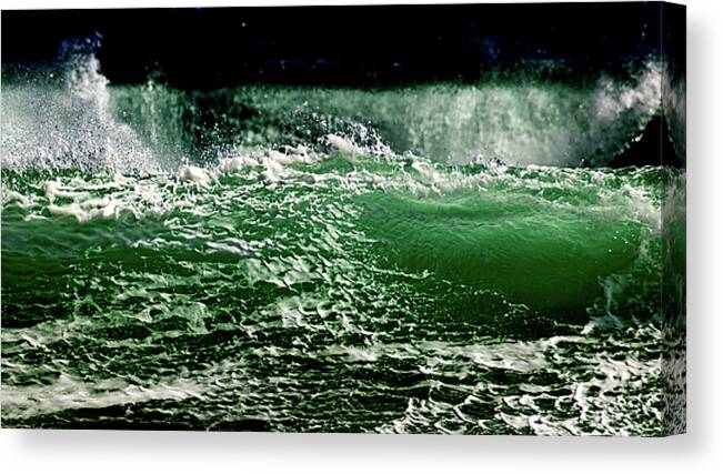 Sea Canvas Print featuring the photograph Tide by Stelios Kleanthous