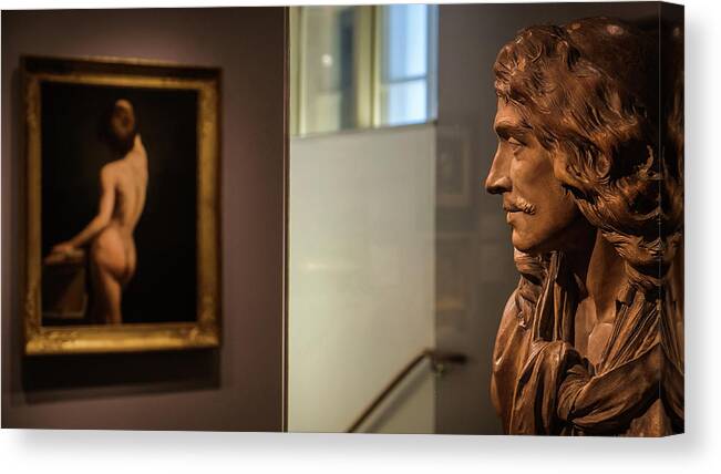Museum Canvas Print featuring the photograph Unrequited Love by Glenn DiPaola