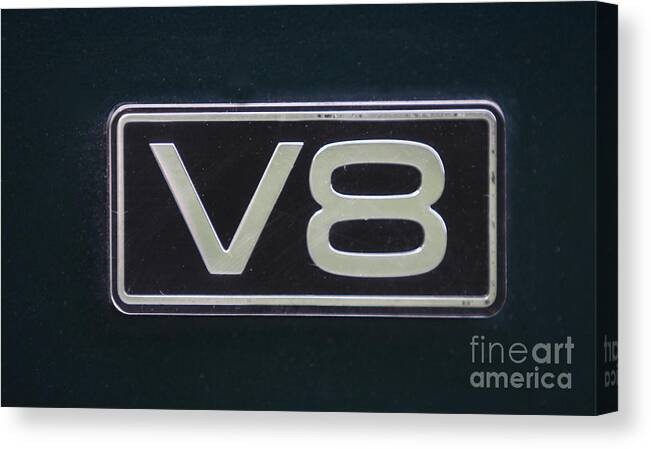 V8 Canvas Print featuring the photograph V8 by Richard Lynch
