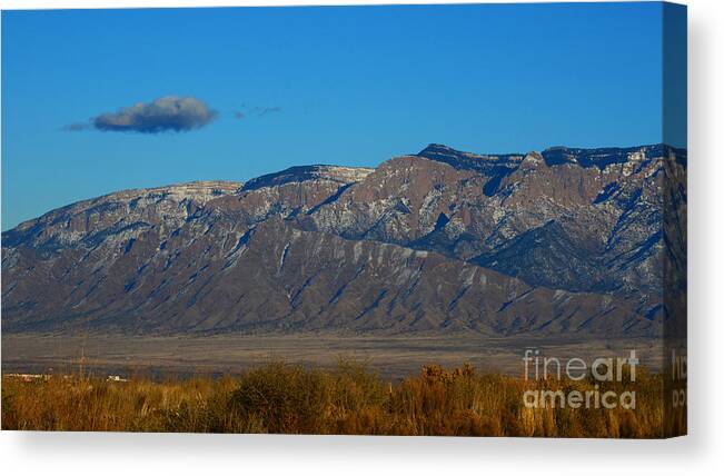 Taylor Ranch Canvas Print featuring the photograph View from taylor ranch by Robert WK Clark