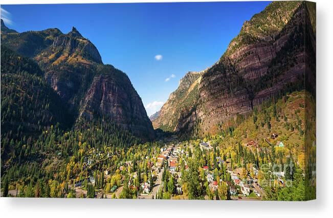 Ouray Canvas Print featuring the photograph Ouray Colorado by Doug Sturgess