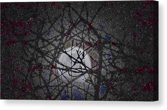Closer To The Moon Canvas Print featuring the photograph Closer To The Moon by Kenneth James