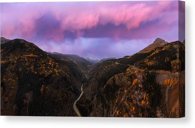 Storm Canvas Print featuring the photograph Last Storm by John Fan