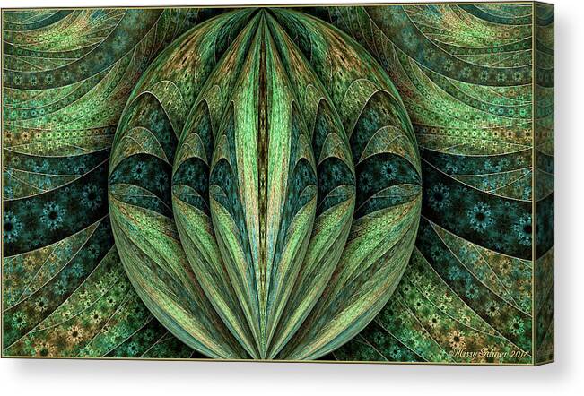  Canvas Print featuring the digital art Leviticus by Missy Gainer