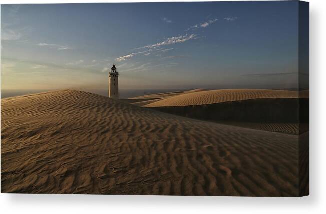 Sand Canvas Print featuring the photograph Lost In Sand, by Leif Lndal