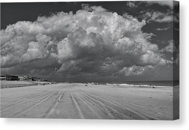 Storm Canvas Print featuring the photograph Storm Clouds by David Kay