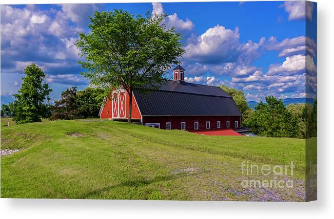 Vermont Canvas Print featuring the photograph Summer afternoon by Scenic Vermont Photography