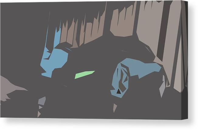 Car Canvas Print featuring the digital art TVR T350C Abstract Design by CarsToon Concept
