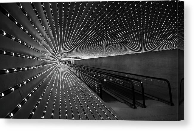 Multiuniverse Canvas Print featuring the photograph Villareal's Multiuniverse by Cora Wandel