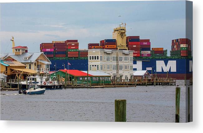 Southport Canvas Print featuring the photograph Hyundai Hope Comes to Southport by Nick Noble