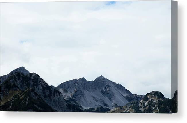 Julian Canvas Print featuring the photograph Julian Alps #3 by Ian Middleton