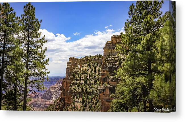 Angels Window Canvas Print featuring the photograph Angels WIndow by GLENN Mohs