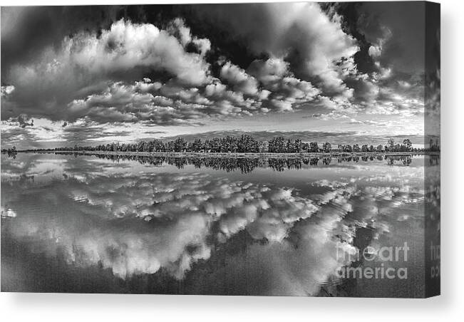 Netherlands Canvas Print featuring the photograph As above, so below-4 by Casper Cammeraat