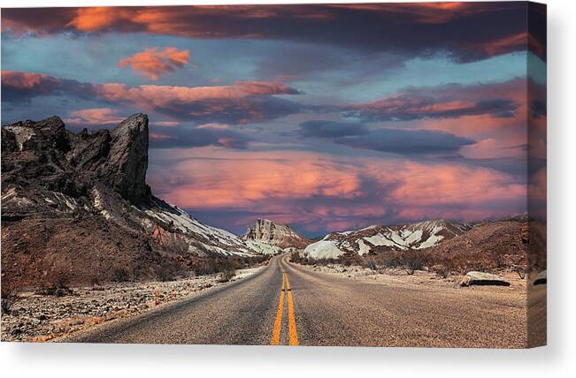 Big Bend National Park Canvas Print featuring the photograph Big Bend National Park by Deon Grandon