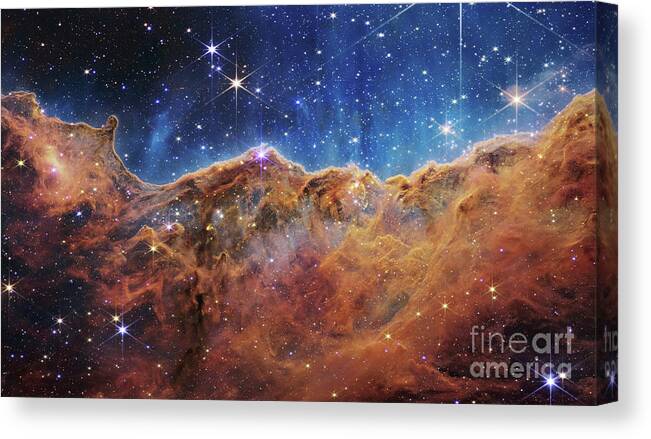 Astronomical Canvas Print featuring the photograph C056/2352 by Science Photo Library