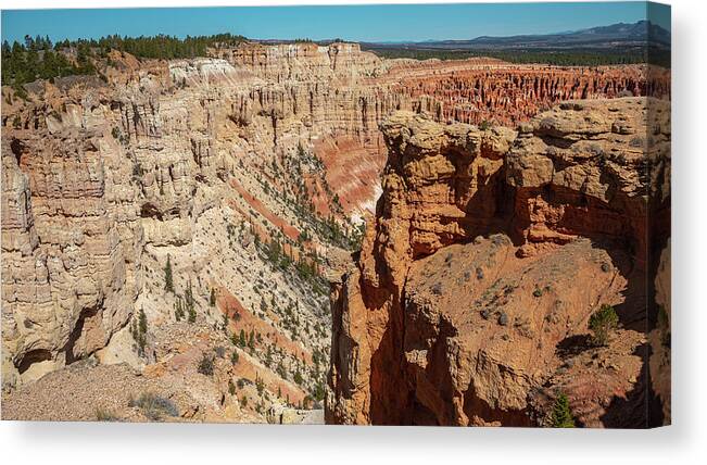 Bryce Canvas Print featuring the photograph Canyon Wall by Nicholas McCabe