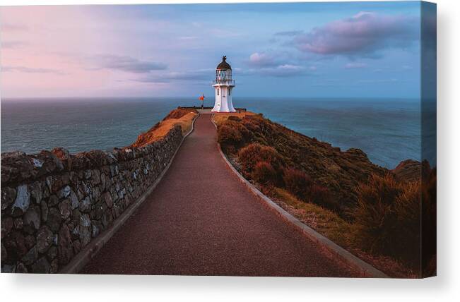 Seascape Canvas Print featuring the photograph Departure by Sina Ritter