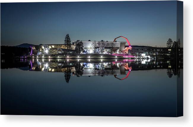 Canberra Canvas Print featuring the photograph Futura by Ari Rex