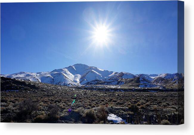 Nw Nevada Canvas Print featuring the photograph My Home NW Nevada by Brent Knippel