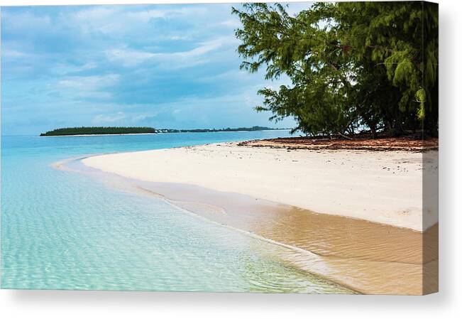 Abaco Canvas Print featuring the photograph No Name Caye by Sandra Foyt
