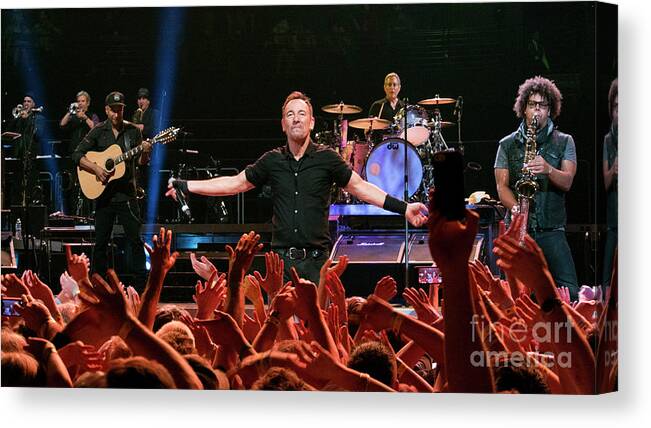 Springsteen Canvas Print featuring the photograph Springsteen April, 2014 by Jeff Ross