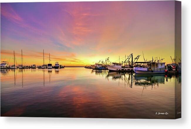 Color Canvas Print featuring the photograph Warm Colors by Christopher Rice