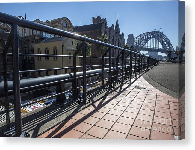 Sydney Harbour Bridge Canvas Print featuring the photograph Sydney Harbour Bridge #2 by Sheila Smart Fine Art Photography