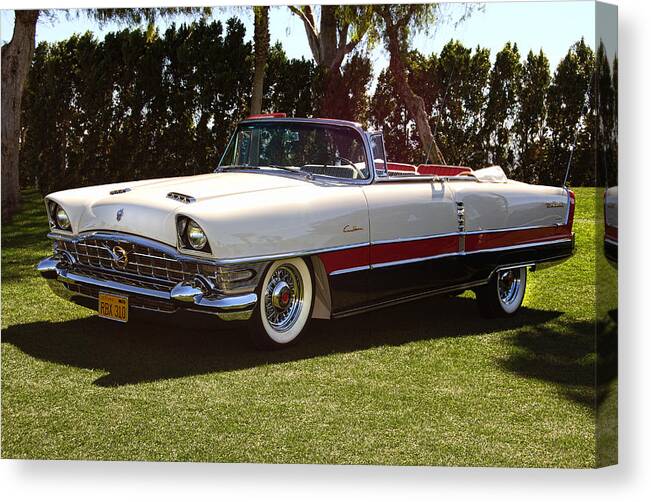 Packard Canvas Print featuring the photograph 56 Caribbean Convertible by Bill Dutting