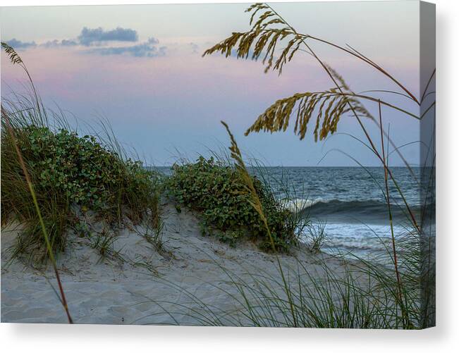 Beach Canvas Print featuring the photograph Almost There by Francis Trudeau