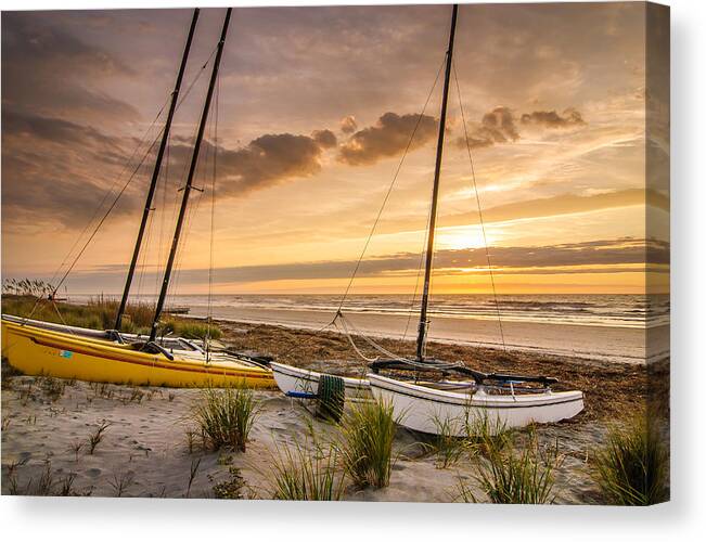 Charleston Canvas Print featuring the photograph Living Simply by Steve DuPree