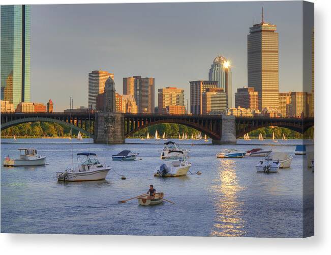 Sunset in Beacon Hill, Boston, Massachusetts by Joann Vitali on