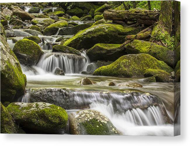 Horizontal Canvas Print featuring the photograph The Water Will by Jon Glaser