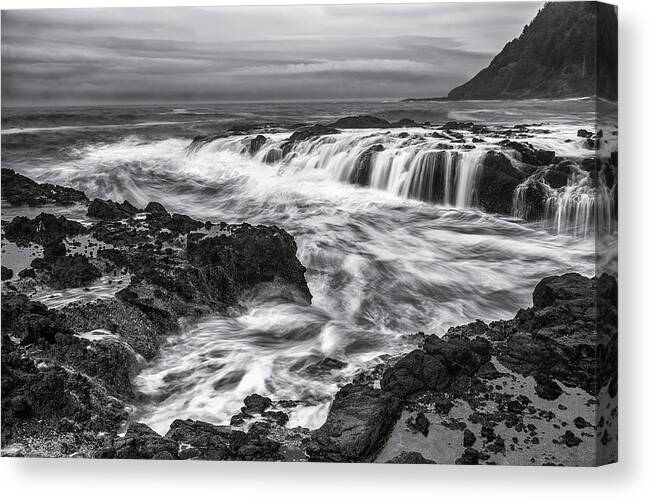 Sky Canvas Print featuring the photograph Tidal Flows by Jon Glaser