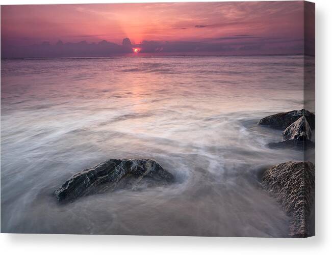 Art Canvas Print featuring the photograph Wavy Day by Jon Glaser