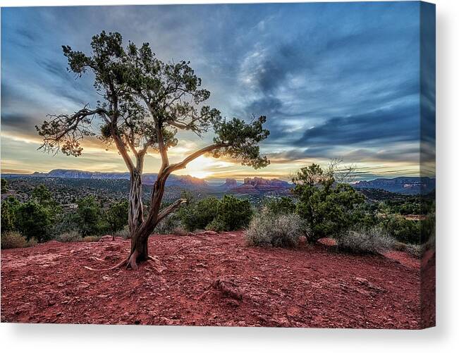 Decor Canvas Print featuring the photograph Sedona in the Morning #2 by Jon Glaser