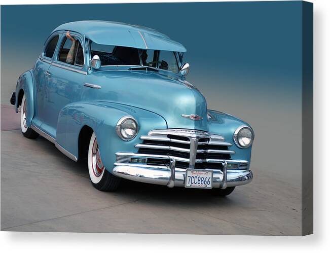 Chevrolet Canvas Print featuring the photograph Stylemaster #1 by Bill Dutting
