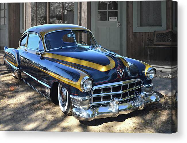 Caddy Canvas Print featuring the photograph Caddy Sedanette by Bill Dutting
