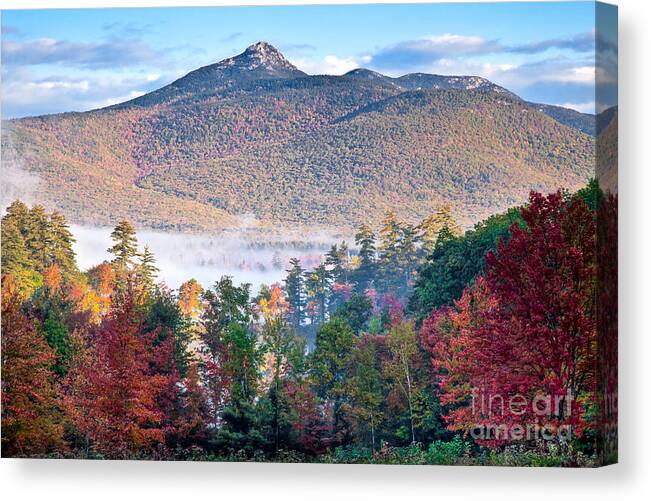 Autumn Canvas Print featuring the photograph Chocorua Fall by Susan Cole Kelly