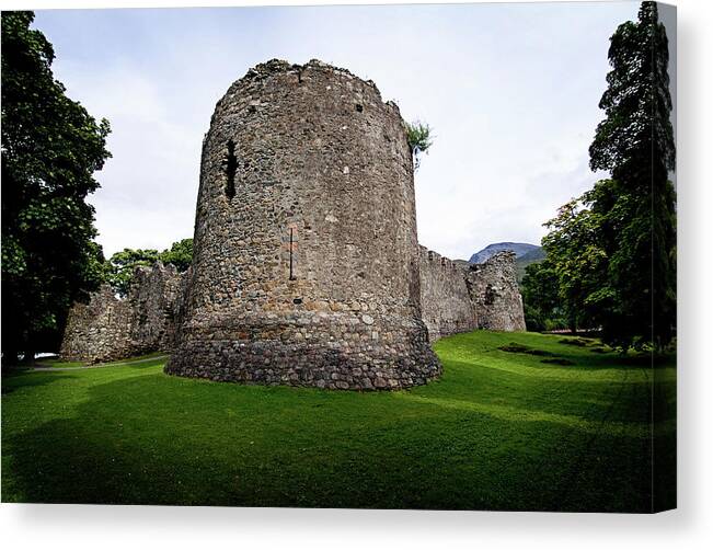 Inverlochy Canvas Print featuring the photograph Inverlochy Castle by Bud Simpson