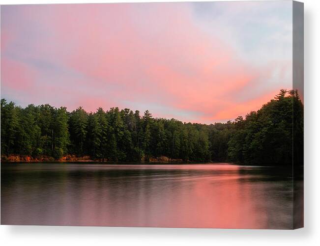 Lake Canvas Print featuring the photograph Jocassee 2 by David Waldrop