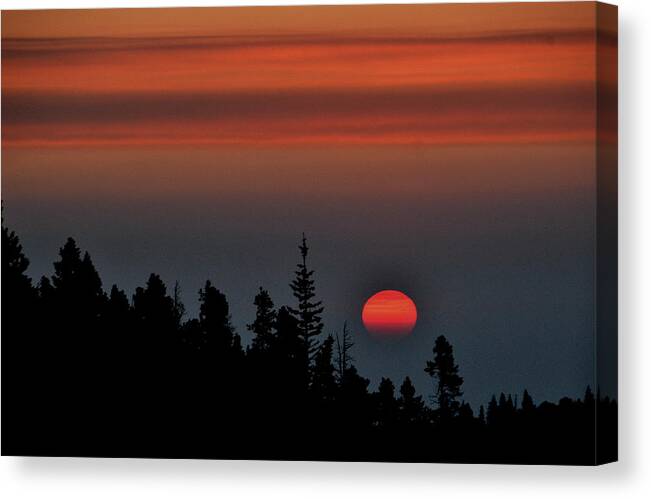Sunrise Canvas Print featuring the photograph Morning Reward by Al Swasey