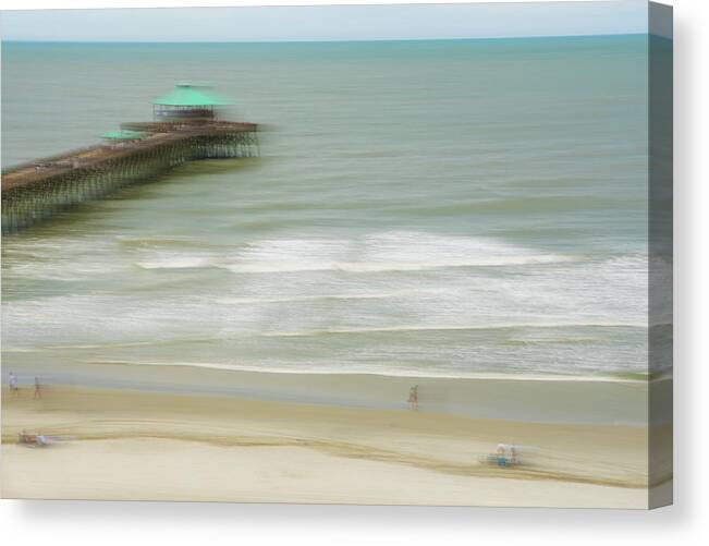 72 Canvas Print featuring the photograph 72 - Folly Beachin by Jessica Yurinko