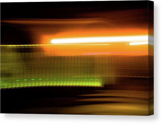 29 Canvas Print featuring the photograph 29 - Last Night by Jessica Yurinko