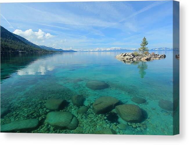 Lake Tahoe Canvas Print featuring the photograph Summer Soul by Sean Sarsfield