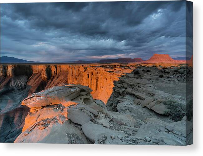Utah Canvas Print featuring the photograph American Southwest by Larry Marshall