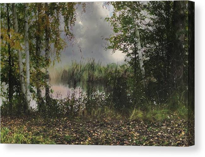 Autumn Season Canvas Print featuring the photograph Beauty For My Autumn Soul.. by Aleksandrs Drozdovs