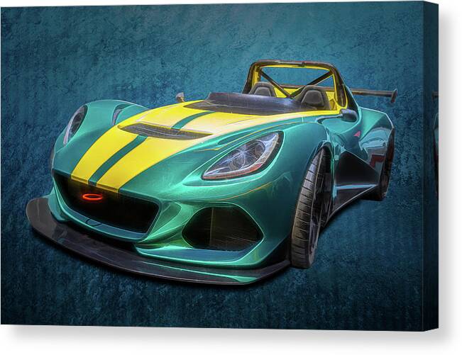 3-eleven Canvas Print featuring the digital art Lotus 311 by Rick Deacon