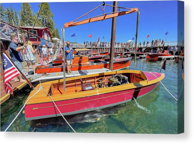 Tahoe Canvas Print featuring the photograph Tahoe 29188 by Steven Lapkin