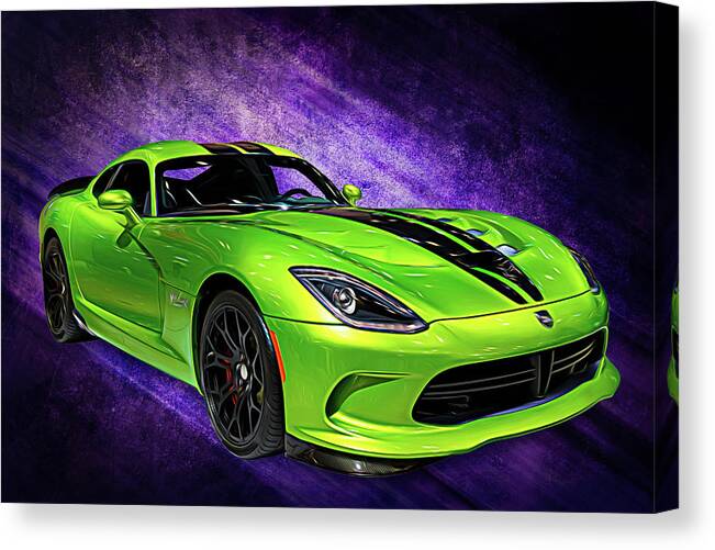 Art Canvas Print featuring the photograph Viper by Rick Deacon